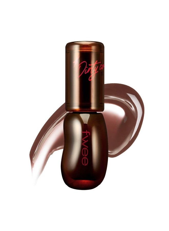 fwee 3D Voluming Gloss 30% (Sheer) | High Shine, Non-Sticky Lip Gloss for Makeup | Long-Lasting, Moisturizing Gel Formula – Dirty Cola 30% | 30% & 70% Pigment Options | 5.3g - Image 1